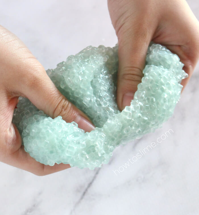 How To Make Crunchy Slushie Slime Recipe