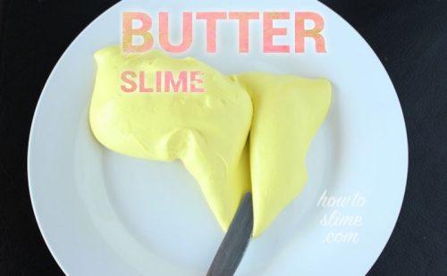 How to make butter slime recipe without borax