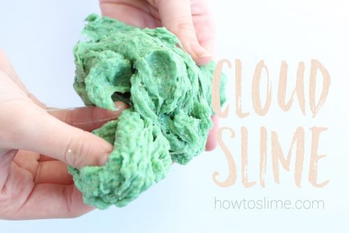 How to make cloud slime