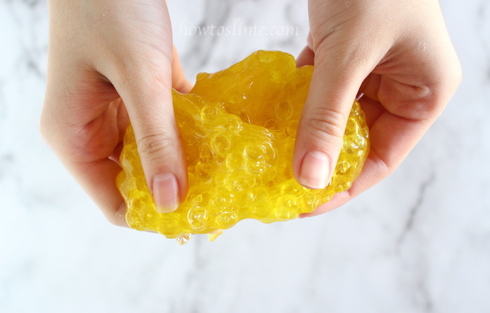 How to Make Crunchy Fishbowl Slime