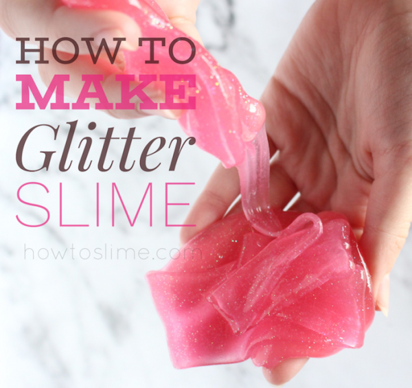 How to make clear Glitter Slime | How to Slime