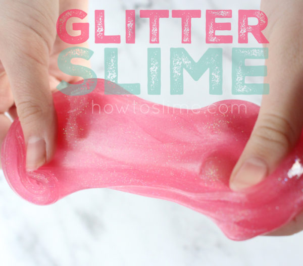 How to make clear Glitter Slime | How to Slime