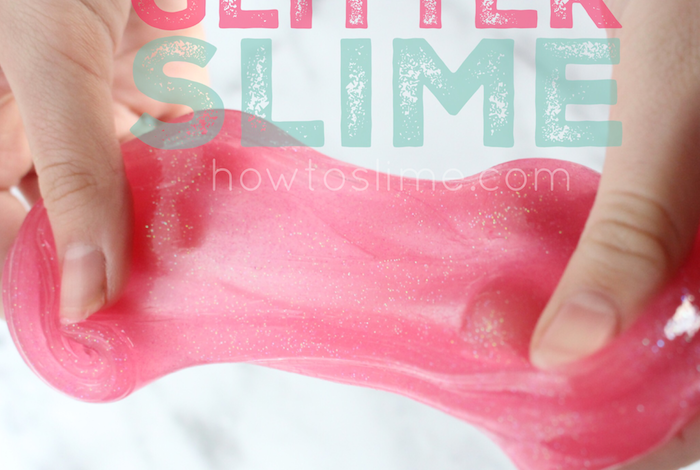 How to make clear Glitter Slime