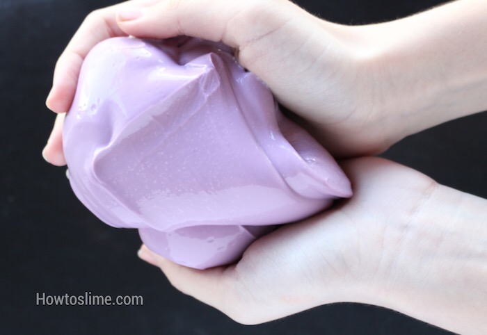 hot make glossy slime