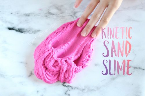 How to Make Slime with Kinetic Sand