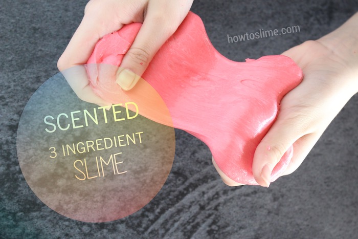How to Make Scented Slime, 3 Ingredient Recipe