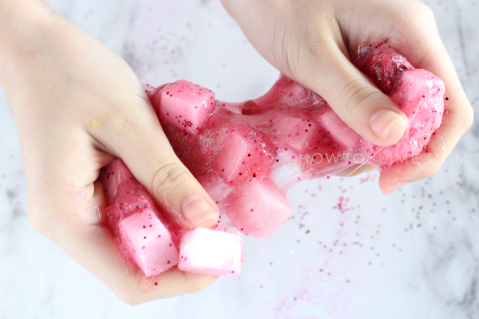 Valentine's Day Jelly Cube Slime