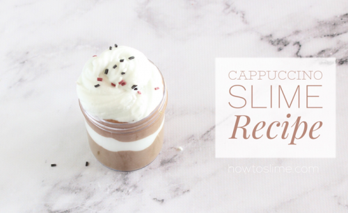 How to Make Cappuccino Slime
