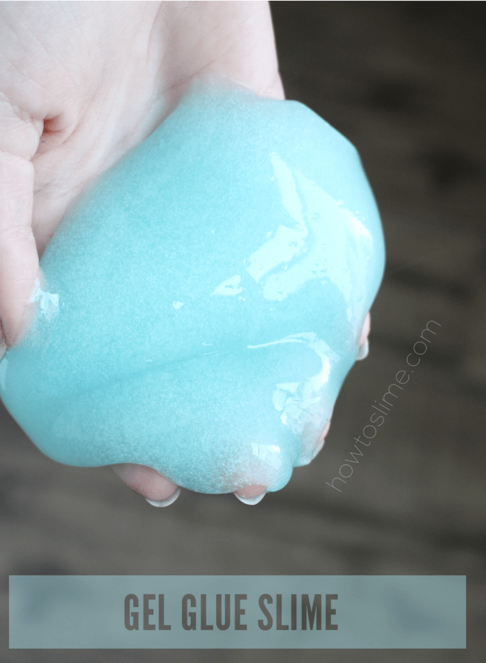 How to make Slime with Elmer's Gel Glue