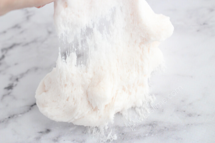 How to make Fluffy Cloud Slime with Instant Snow