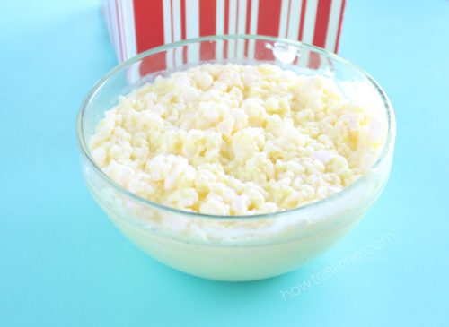 How to Make Buttered Popcorn Slime