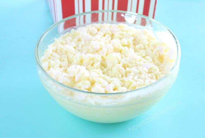 How to Make Buttered Popcorn Slime