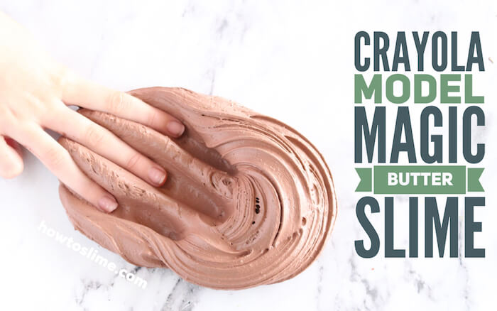 Butter Slime Recipe with Crayola Model Magic