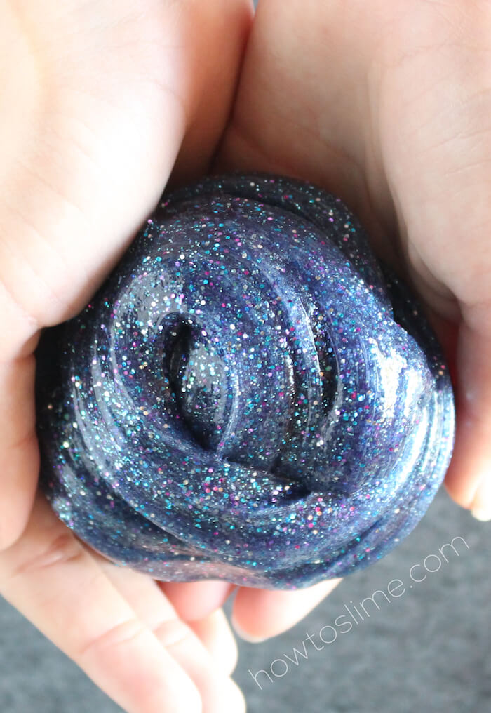 How to Make Galaxy Slime Easy Recipe With and Without Borax | How to Slime