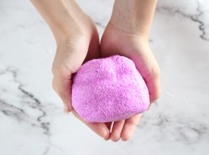 Kinetic Foam Floam Crunchy Slime