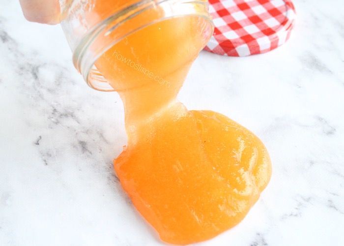 Orange marmalade slime