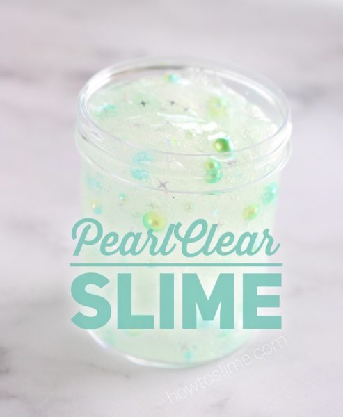 Pearl Clear Slime Recipe | How to Slime